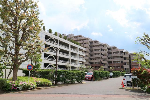 日野市多摩平中古マンション 外観