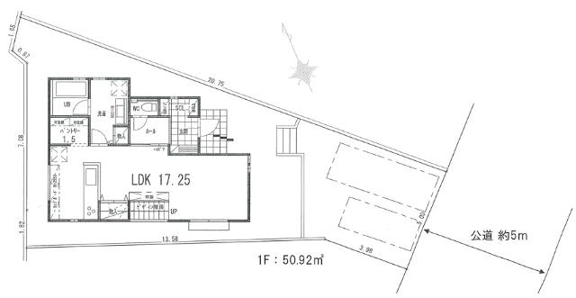 1階間取り図
