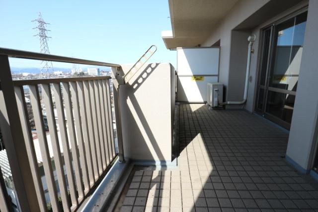 日野市多摩平中古マンション バルコニー