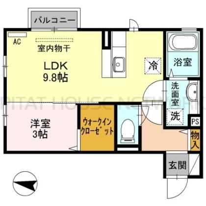  間取り図写真