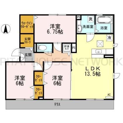  間取り図写真