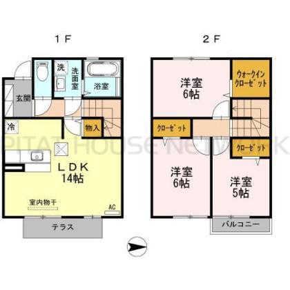  間取り図写真