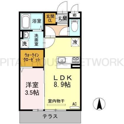 間取り図写真