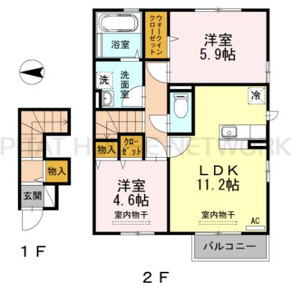  間取り図写真