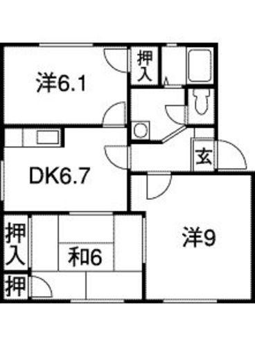 ラポーネＥＹ（202） 間取り図画像