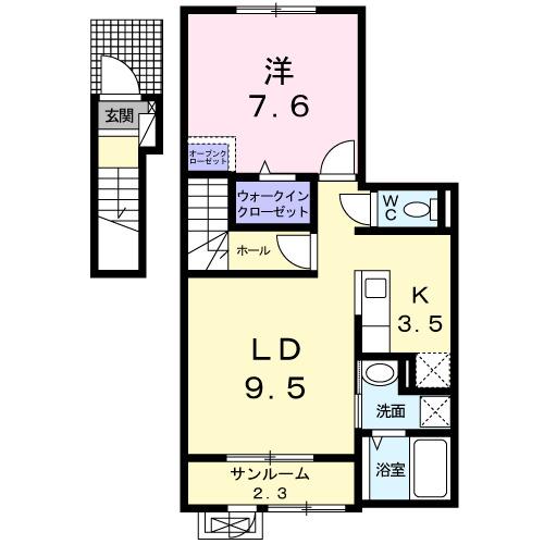  間取り図写真