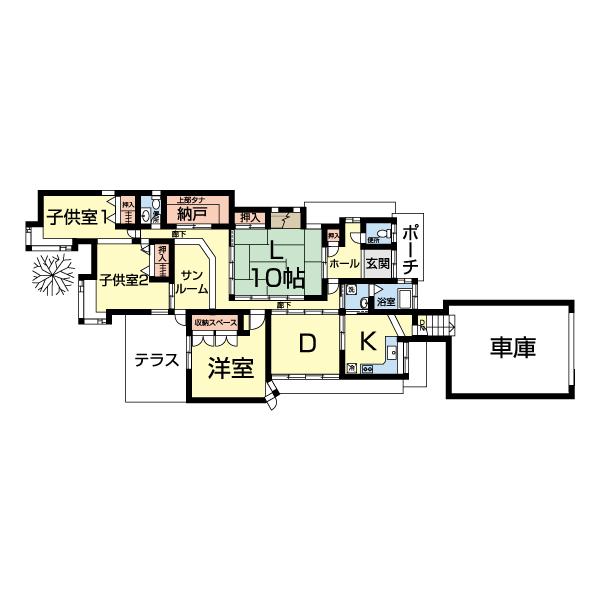  間取り図写真