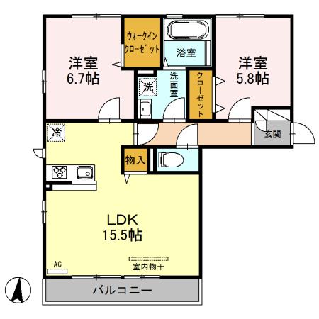  間取り図写真