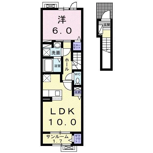 グラン　アクシス　Ⅰ（203） 間取り図画像