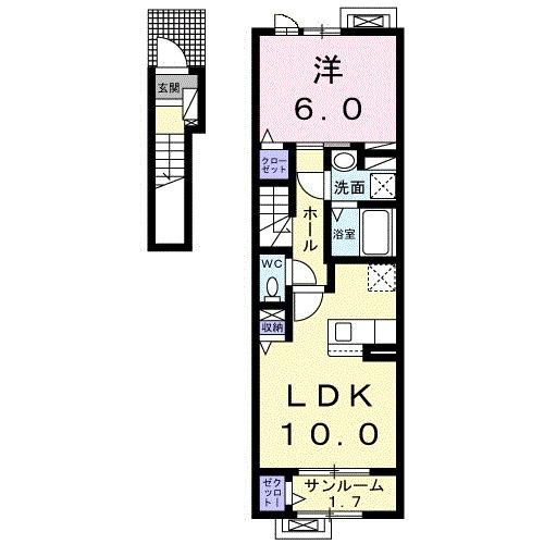 グラン　アクシス　Ⅰ（202） 間取り図画像