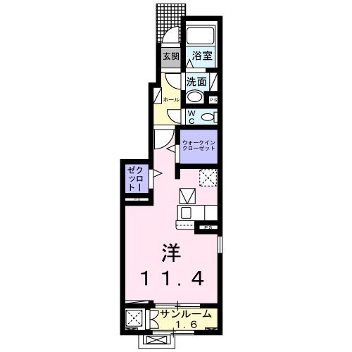 グラン　アクシス　Ⅰ（101） 間取り図画像