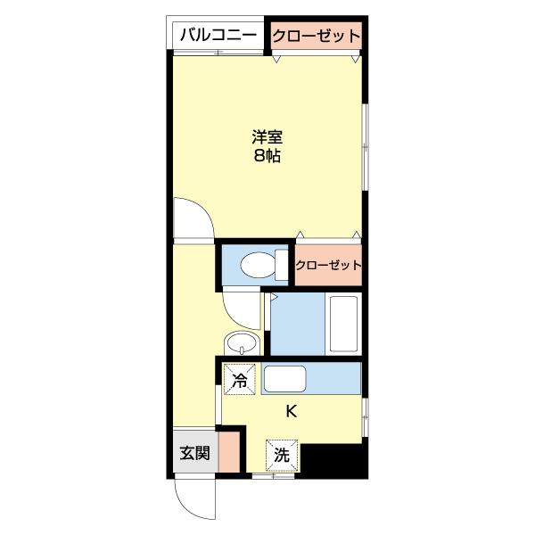 メゾンラピュタ（３D） 間取り図画像