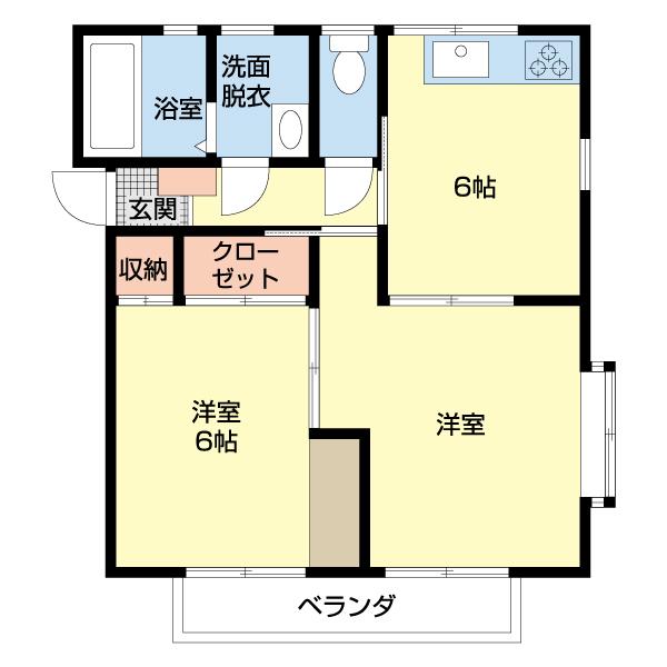 ガーデンハウスワン（202） 間取り図画像
