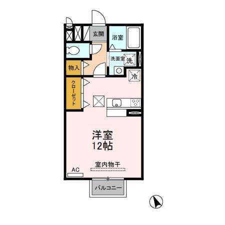 プレシャス（102） 間取り図画像