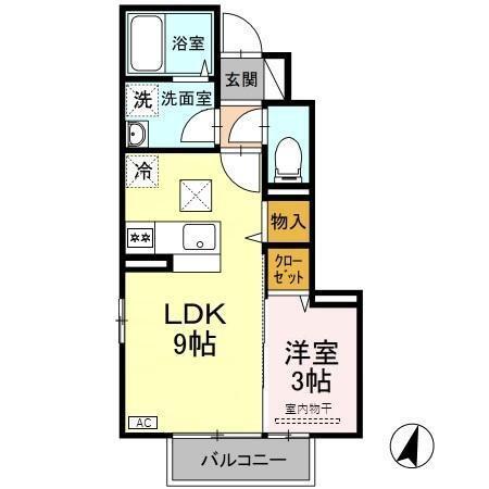 ＣＡＳＡフィオーレ（102） 間取り図画像