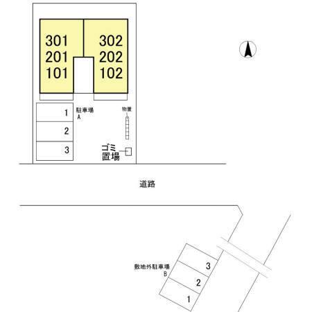 アネシス駅南（201） 駐車場