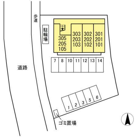 Ｉ ｍａｒｋ（301） 駐車場