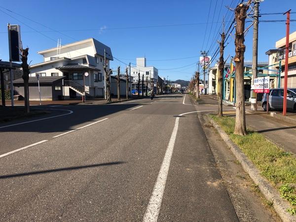 事務所・店舗用地におすすめな北城町の土地 前面道路含む現地写真
