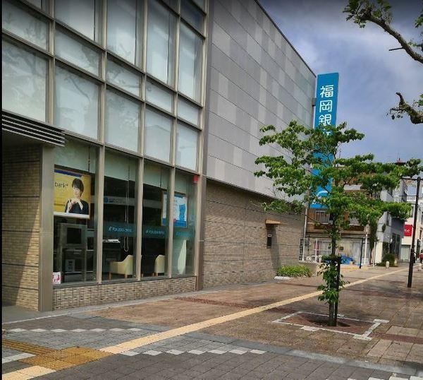 福岡銀行宇部支店：1028m