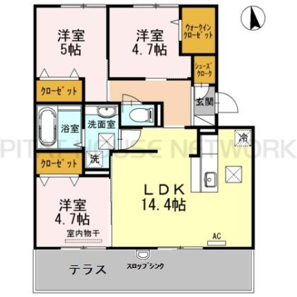  間取り図写真