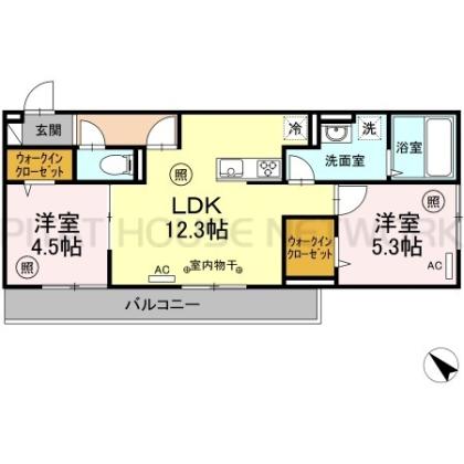  間取り図写真