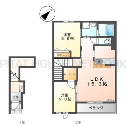  間取り図写真