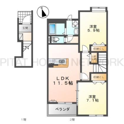  間取り図写真