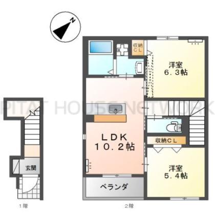  間取り図写真