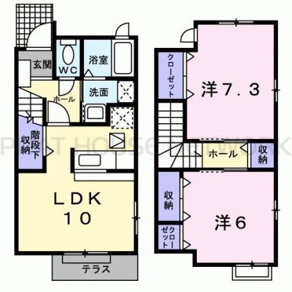 間取り図写真