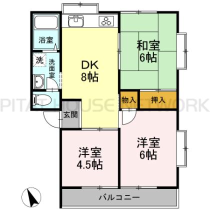  間取り図写真