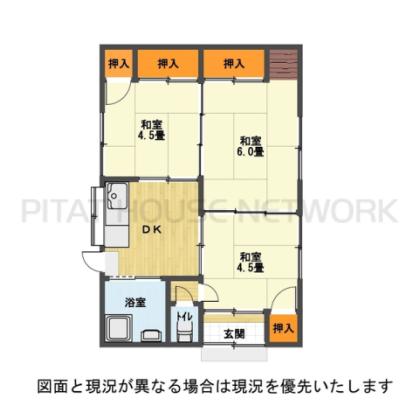  間取り図写真