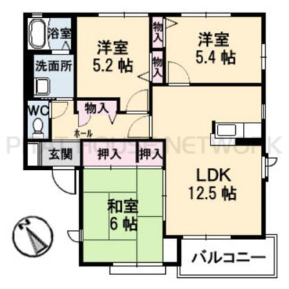  間取り図写真