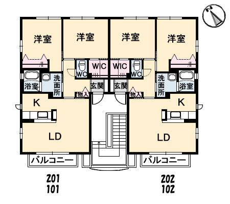  間取り図写真