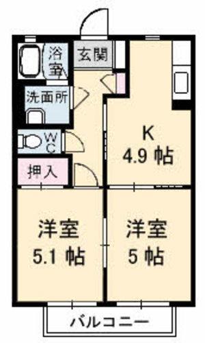 シャーメゾンドラジェＤ棟（205） 間取り図画像