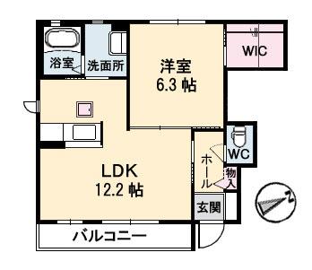 シャーメゾン　ペル　センプレ（101） 間取り図画像