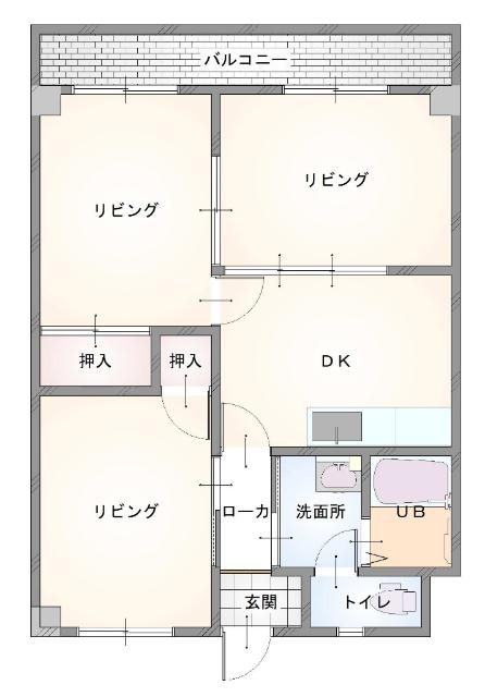  間取り図写真