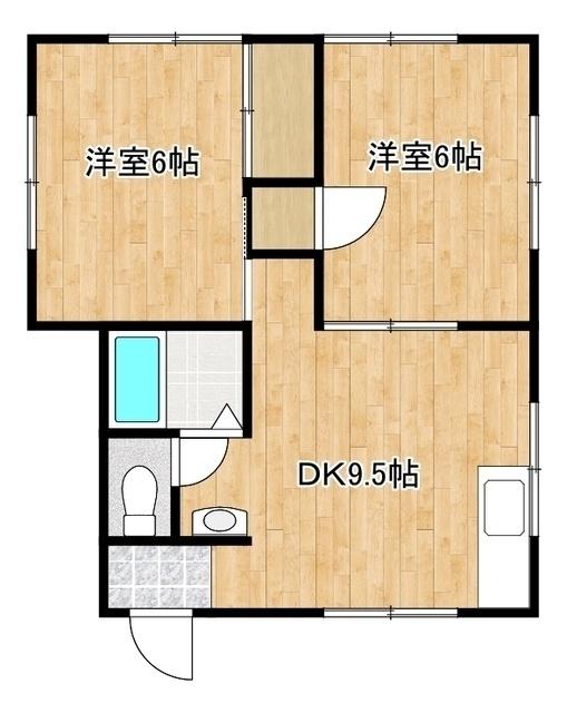 ブランシェ岬Ⅱ（102） 間取り図画像