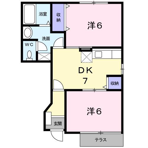 エルグルーヴ（102） 間取り図画像