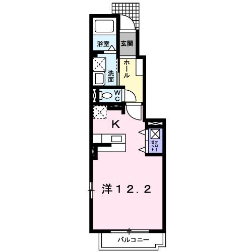 プレザント　ガーデン野中（103） 間取り図画像