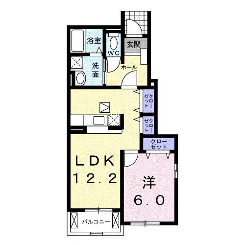ルミエール　ロジュマンＡ（101） 間取り図画像