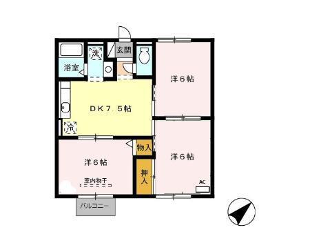  間取り図写真