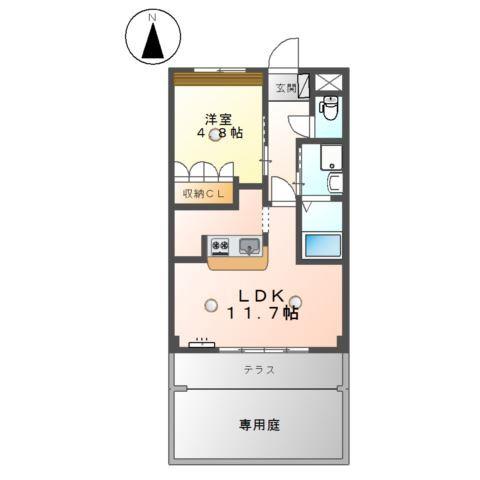 メゾン　リリーライト 間取り図画像
