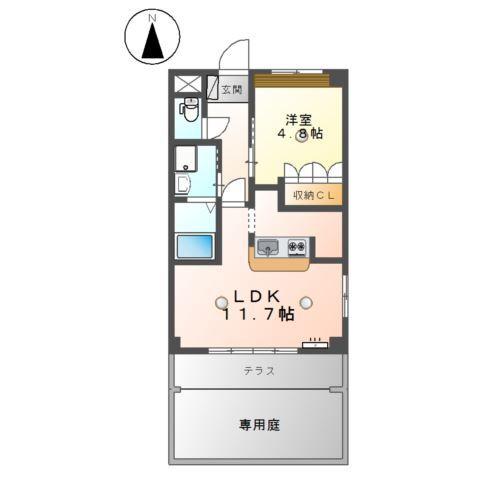 メゾン　リリーライト 間取り図画像