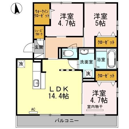  間取り図写真