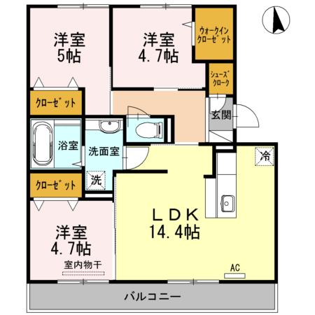  間取り図写真
