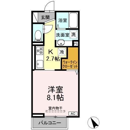 フェリックス常盤台（101） 間取り図画像