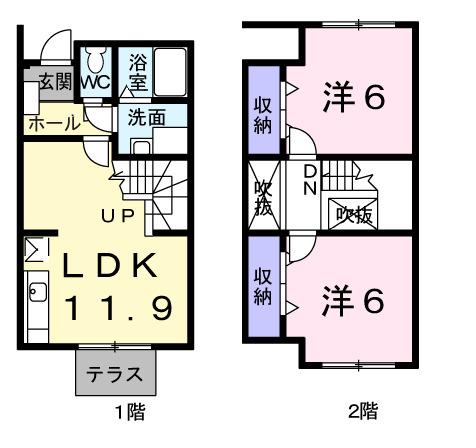  間取り図写真