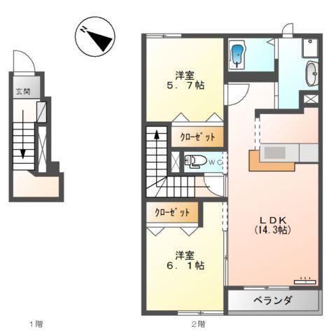  間取り図写真