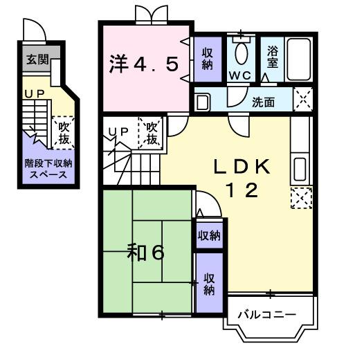 メゾン・ド・ＮａＮａ（202） 間取り図画像