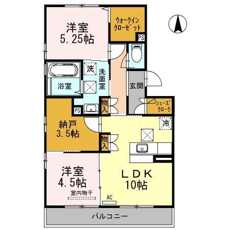 アーバン黒石（105） 間取り図画像